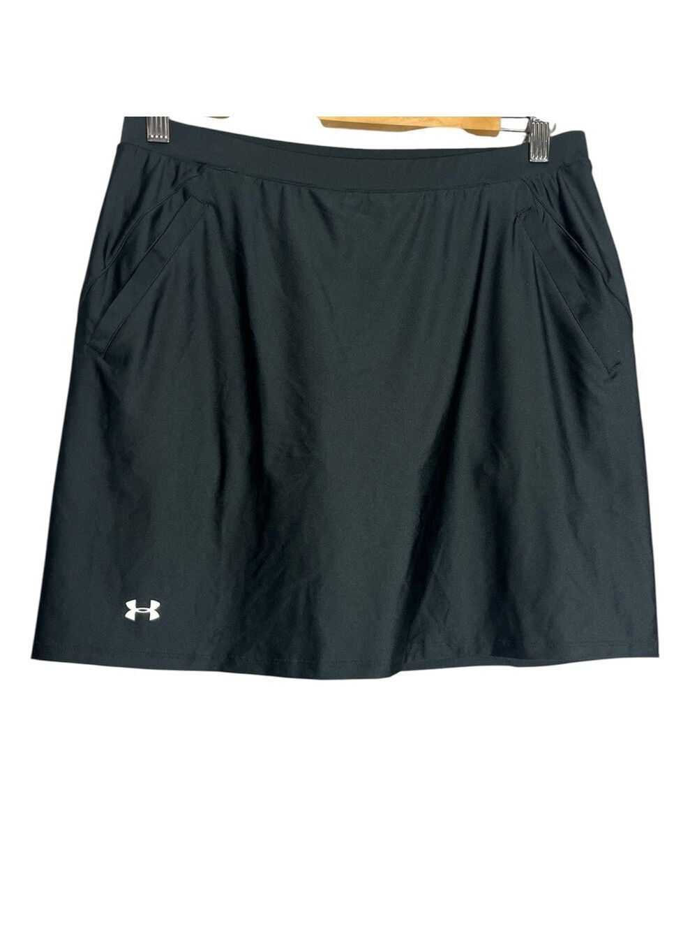 Under Armour Heath Gear Active Golf Black Skort Skirt, size M